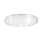 Крышка к контейнеру для пресервов [ведру] d122 мм, прозр., ПП, 540 шт/кор "Перинт" 540 шт/упак РОССИЯ крышка 122