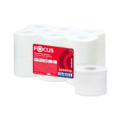Бумага туалетная для диспенсеров 2-сл. с центр. вытяжкой "Focus" Point, бел., 120 м 12 рул/упак 12 рул/кор РОССИЯ 5036915