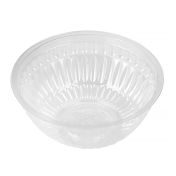 Контейнер 380 мл 1-секц. d128хh67 мм, без крышки, прозр., ОПС, 750 шт/кор "Тефо" 750 шт/упак РОССИЯ Б-111д