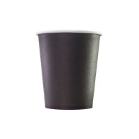Бумажный стакан  для холодного и горячего 250 мл, однослойный.