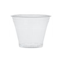 Стакан одноразовый 200 мл для холодных напитков, d 95мм, h 70мм, прозрачный, шейкер, ПЭТ