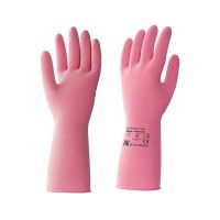 Перчатки латексные, р-р L, красн., 1 пар/упак "HQ Profiline" 50 пар/кор МАЛАЙЗИЯ 73585