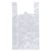 Пакет "Майка" [380+230]х700 мм 16 мкм, бел., ПНД, 100 шт/упак 10 упак/кор РОССИЯ