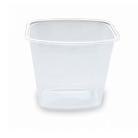 Контейнер 1000 мл, прямоугольный, 138х102х130мм, полупрозрачный