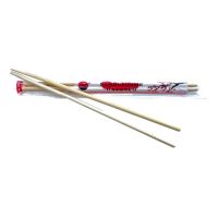 Китайские палочки h225хd4,5 мм, инд. ПЭ упак. с зубочисткой, бамбук, 100 пар/упак 3 000 пар/кор КИТАЙ