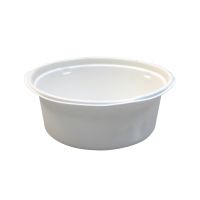 Тарелка одноразовая глубокая 350 мл, d130 мм, бел., сах. тростник, 50 шт/упак "GREEN MYSTERY" 600 шт/кор КИТАЙ ТМ-L101/ТМ-L101А