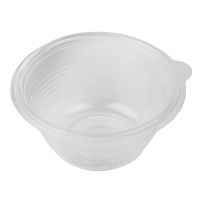 Контейнер 500 мл 1-секц. d144хh70 мм, без крышки, прозр., ПП, 540 шт/кор "Протэк" 540 шт/упак РОССИЯ ПР-МС-500