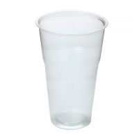 Стакан одноразовый 500 мл, диз. "Факел", прозр., ПП, 40 шт/упак 960 шт/кор РОССИЯ 95501