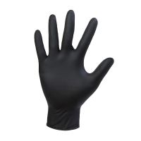 Перчатки нитриловые, р-р L, неопудрен., черн., 50 пар/упак "Klever" 10 упак/кор КИТАЙ