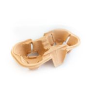 Держатель для стаканов, 108х193х42 мм, серый