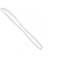 Нож одноразовый 190 мм, прозр., ПС, 50 шт/упак "Gold Plast" 1 000 шт/кор РОССИЯ 2791C