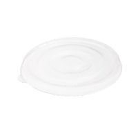 Крышка к контейнеру d188хh17 мм, прозр., ПЭТ, 35 шт/упак "OSQ" Round Bowl 1300 flat lid 210 шт/кор РОССИЯ Round Bowl 1300 flat lid