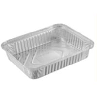 Форма алюминиевая 1-секц. 2000 мл 262х189х55 мм, без крышки, алюм., 50 шт/упак 500 шт/кор РОССИЯ SP(RF)88L /410-023