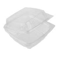 Контейнер 1250 мл 1-секц. 173х167х81 мм, неразъем.крышка, прозр., ПЭТ, 300 шт/кор "ПолиЭр" 300 шт/упак РОССИЯ Сп-173 1250