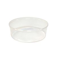 Контейнер для пресервов/мёда, 500мл, круглый, d 145мм, h 52мм, "банка", прозрачный, ПП