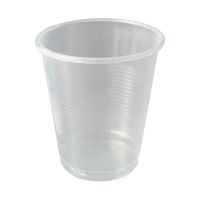 Стакан одноразовый 300 мл, прозр., ПП, 50 шт/упак 1 000 шт/кор РОССИЯ
