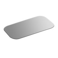 Крышка для формы алюм. 213х121 мм, карт.фольг., 100 шт/упак 1 500 шт/кор ИТАЛИЯ CR87L CA P