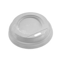 Крышка для стакана d70 мм с боковым отверстием, бел., ПС, 100 шт/упак 1 000 шт/кор РОССИЯ СН-70