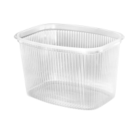 Контейнер 750 мл 1-секц. 139х102х90 мм, без крышки, прозр., ПП, 50 шт/упак 1 000 шт/кор РОССИЯ А 139-750