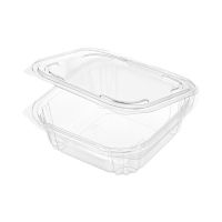 Контейнер 750 мл 1-секц. 170х165х54 мм, неразъем.крышка, прозр., ОПС, 375 шт/кор "Комус" 375 шт/упак РОССИЯ РКСП-750 (ОП) (ТТ)