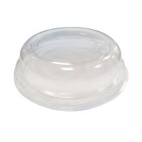 Крышка к контейнеру купол. d150хh35 мм, прозр., ПЭТ, 50 шт/упак "ПолиЭр" 300 шт/кор РОССИЯ 750101/750151