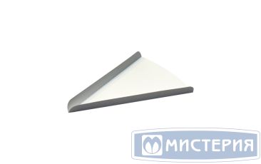 Подложка для пиццы треуг. 235х235х15 мм, бел., карт., 1500 шт/кор РОССИЯ тарелка