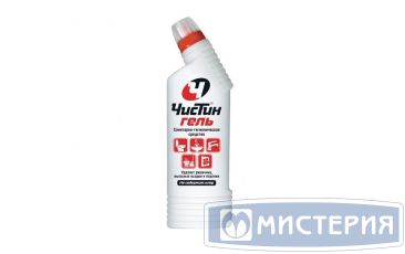 Средство для очистки сантехники "Чистин" Гель, изогнутое горло, 750 мл 14 шт/кор РОССИЯ 24532