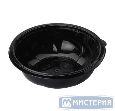 Контейнер круглый 1000 мл, черный