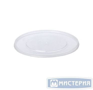 Крышка для контейнера под пресервы и мёд, кругл., d 118мм, прозрачная, ПП
