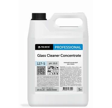 Средство для мытья стекол и зеркал "Pro-Brite" Glass Cleaner Concentrate, канистра, 5000 мл 4 шт/кор РОССИЯ 127-5