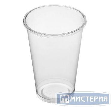 Стакан одноразовый 300 мл, прозр., ПП, 50 шт/упак 3 000 шт/кор РОССИЯ 170-0015