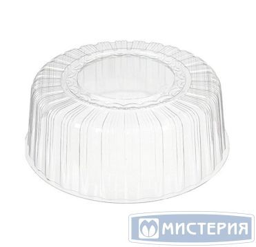 Крышка круглая для торта 2,5 кг, d-334мм, h-148мм, внут.d-280мм, h-135мм, прозрачная