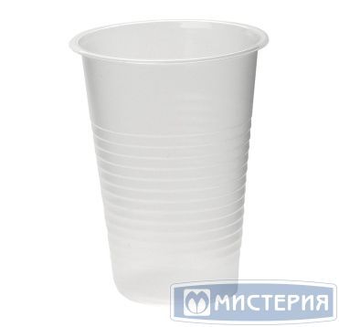 Стакан для холодного и горячего, 0.20л, прозрачный