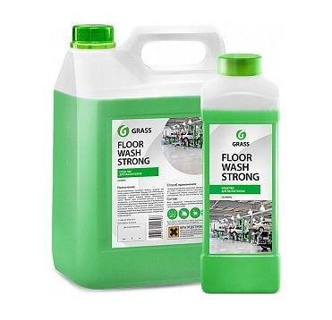 Средство для мытья пола "Grass" Floor Wash Strong, концентрат, канистра, 5600 г 4 шт/кор РОССИЯ 125193