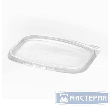 Крышка прямоугольная 138x102х5мм, полупрозрачная