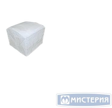 Салфетки 240х240 мм 1-сл., бел., бум., 100 шт/упак 48 упак/кор РОССИЯ