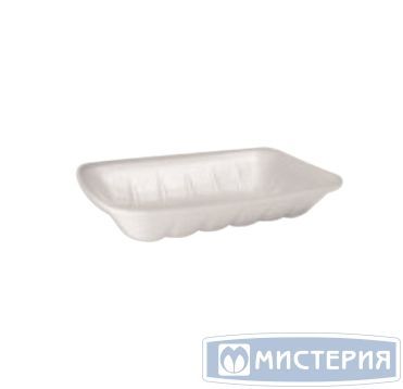 Лоток пищевой 210х155х30 мм, серия Н-30, бел., ВПС, 300 шт/кор "Полиформ" 300 шт/упак РОССИЯ Н-30