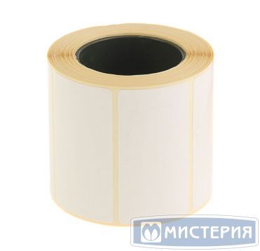 Весовая лента 58х60 мм ЭКО, непринт., бел., термобум., 450 шт/рул "Новотрейд" 24 рул/кор РОССИЯ 3535