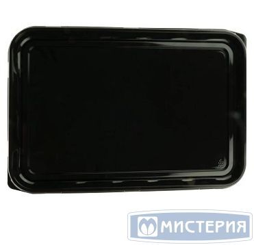 Контейнер 500 мл 1-секц. 350х240х55 мм, без крышки, черн., ПЭТ, 60 шт/кор "Kado-Prim" 60 шт/упак РОССИЯ КД-518Д