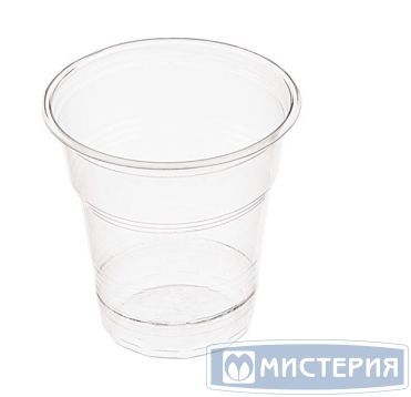 Стакан одноразовый 100 мл, прозрачный, полипропилен, 100 штук в упаковке 4 800 штук в коробке