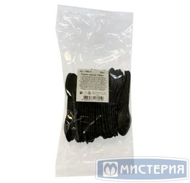 Ложка одноразовая 125 мм, черн., ПП, 50 шт/упак 1 000 шт/кор РОССИЯ 4034