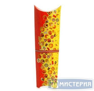 Коробка для роллов, с печатью, 210х80х60 мм, Рог изобилия