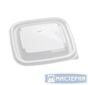 Крышка квадрат 126х126х13мм, прозрачная