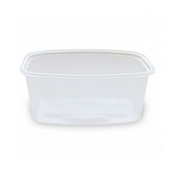 Контейнер 500 мл, прямоугольный, 138х102х59мм, полупрозрачный