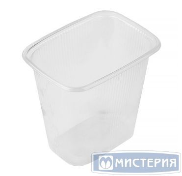 Контейнер прямоугольный 108х82х98мм, 500 мл, полупрозрачный