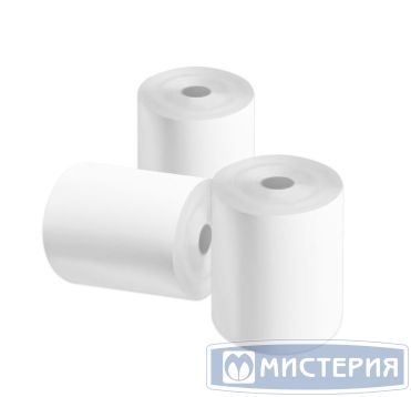 Чековая лента 57мм х 19м, d12 мм, бел., термобум. 240 рул/упак 240 рул/кор РОССИЯ 6009