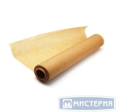 Бумага для выпечки силикон. в рулоне 380мм х 50м, коричн. 1 рул/упак 12 рул/кор РОССИЯ