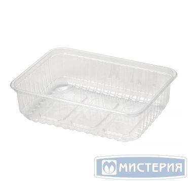 Контейнер прямоугольный 179х132х46мм, 750 мл, полупрозрачный