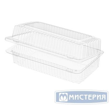 Упаковка прям. внеш. 185х112х65мм, внутр. 160x80x58мм, 0,4кг, прозрачная, ОПС