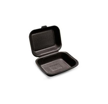 Ланч-бокс 1-секц. 190х150х80 мм, черн., ВПС, 100 шт/кор 100 шт/упак РОССИЯ LBS BOX чер.